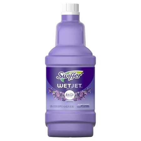9 ELEMENTS Swiffer WetJet Lavender Vanilla Scent Floor Cleaner Refill Liquid 42.2 oz 23680